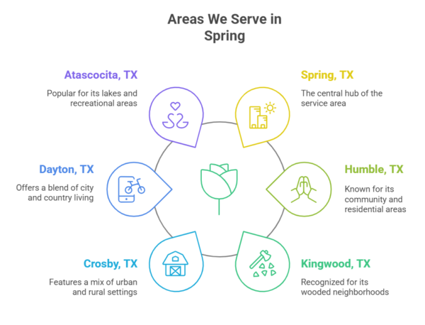 Areas We Serve in Spring
