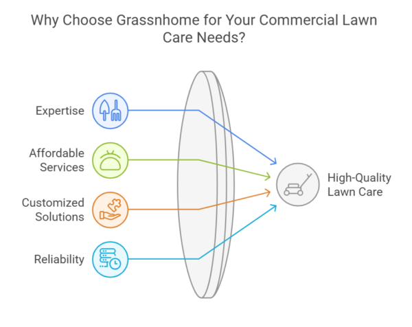Why choose greenhome for your commercial lawn care Needs?
